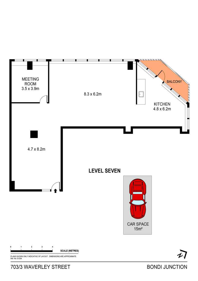 Suite 703/3  Waverley Bondi Junction